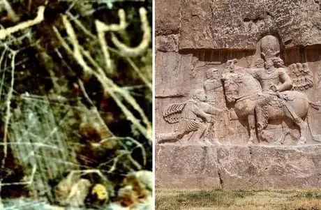 خبر داغ! کتیبه‌ای از دوران ساسانی بر صخره‌های مرودشت کشف شد؛ دستیابی به رموز کیهانی 