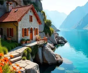 معماری خلاقانه؛ خونه ساختن کوچیک برای رؤیاهاشون که از کوه بزرگ‌تره