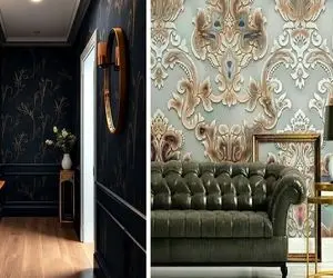 سبک های کاغذ دیواری سه بعدی رو مد / محبوب ترین مدلا و انتخاب رنگ و طرح مناسب فضا