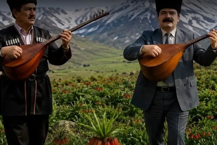 آواز محلی؛ برادران با آهنگ جیران گؤزلوم غوغا کردن