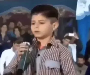 آواز جانسوز؛ پسر بند انگشتی تو مجلس جوری از مادر خوند مردی که مادرش فوت کرده غش کرد