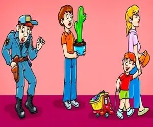 بازی فکری؛ اگه خیلی سوتی میدی باید بفهمی کی تفنگ پلیس رو دزدیده و سوتی داده