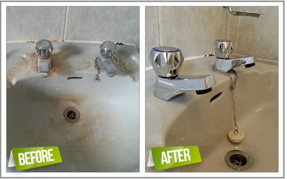 faucet-cleaning