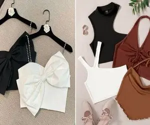 زیباترین کراپ های مد جدید 1404؛ با اینا شیک ترین دختر تابستون خودتی والسلام