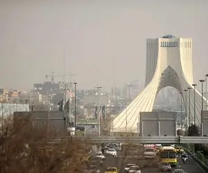 شاخص آلودگی هوای تهران امروز پنجشنبه ۸ آبان