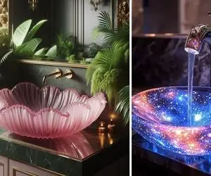 مدل های متنوع و لوکس روشویی؛ جزئی کوچیک با تاثیر بزرگ که تو هیچ مغازه ای ندیده اید