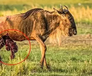 از جذابیت های حیات وحش؛ عاقبت حیواناتی که جراحات شدید و زخم های عمیق برمی دان