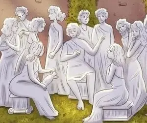 بازی فکری؛ اگه بتونی تو مجسمه های خانم و آقا 10 قرن پیش انسان  پیدا کنی دستمریزاد