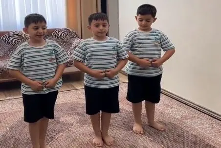 آواز محلی؛ سه قلوها با وجود این که هماهنگی تو این شرایط سخته انقد قشنگ آذری رقصیدن