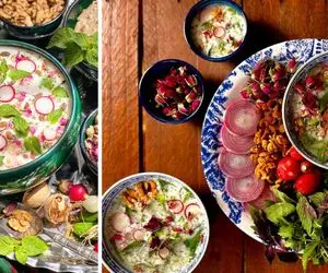 آموزش آشپزی؛ طرز تهیه آبدوغ خیار به روش سنتی + ایده های خلاقانه برای تزئین