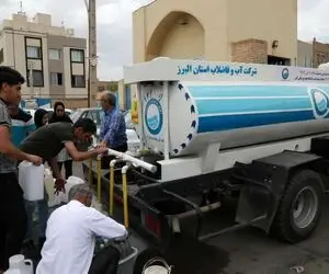 پشت پرده دیده‌ شدن تانکرهای آب در تهران
