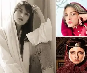 سارای گرجی حالا که تو جیران مُرده چه اینستا اُعجوبه شد؛ گیسای لولِش با رنگ لباسش سِته!