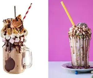 (ویدئو) طرز تهیه میلک شیک موز و شکلات؛ این جذابو یه بار بنوووش حتما مشتری میشی