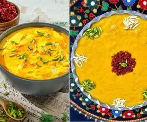 طرز تهیه خورش ماست اصفهان/ طعمی خاص از یه خورش که به عنوان دسر استفاده میشه!