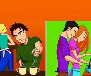 هوش تصویری؛ اگه زدی رو دست باهوشا بگو کدوم از این آقایون  میخواد همسرشو بکشه؟
