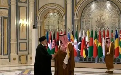 استقبال دیدنی بن سلمان از رئیسی