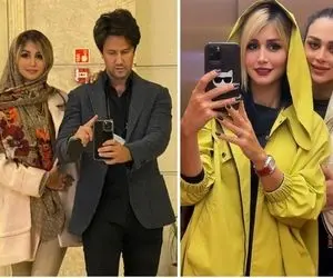 وقتی بارداری زنِ شاهرخ استخری شده سوژه؛ آرایشگر فرنگی چه بلایی سر گیساش آورد!