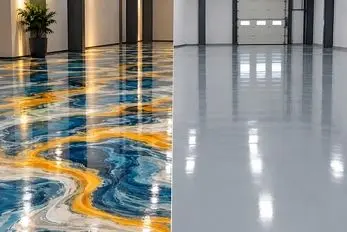 آشنایی با کفپوش مدرن و جدید اپوکسی؛ مناسب فضای مسکونی و دفاتر کار لاکچری