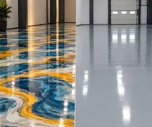 آشنایی با کفپوش مدرن و جدید اپوکسی؛ مناسب فضای مسکونی و دفاتر کار لاکچری