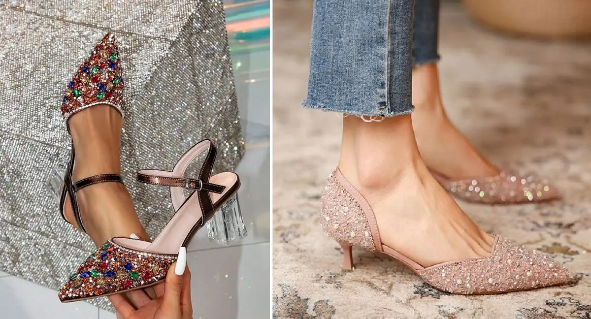 کفش شیشه ای شیک