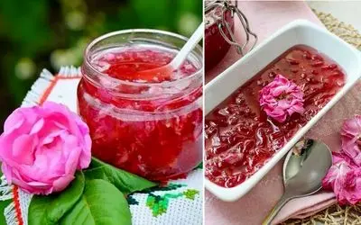طرز تهیه مربای گل محمدی با تمام نکات / بدون رنگ خوراکی یه مربای خوشرنگ داشته باشید