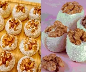 عید نوروز با درست کردن باسلوق گردویی هنرنمایی کن/ میز پذیرایی رو رنگی و جذاب کن