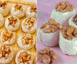 عید نوروز با درست کردن باسلوق گردویی هنرنمایی کن/ میز پذیرایی رو رنگی و جذاب کن