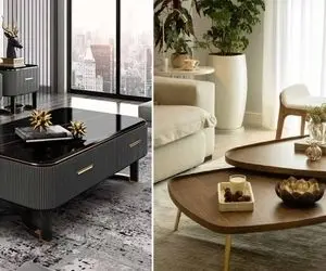 شیک ترین میز جلو مبلی / اگه مبل داشته باشی اما میز نه، مثل آدمی هستی که دست نداری