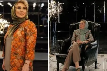 کت واک خانم های بازیگر مدل در مزون لوکس عروجی؛ مانتوهای جواهردوزی با آستین کوتاه