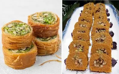 طرز تهیه باقلوا شعریه / یه دسر عربی فوق العاده خوشمزه که راحت و سریع آماده میشه