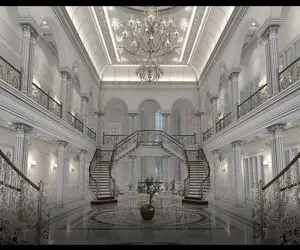 لوکساتیو؛ سفیدی در و دیوار این عمارت چشم آدمو میزنه دلت نماید توش راه بری