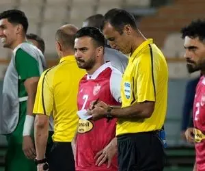 درگیری جنجالی 2 ستاره پرسپولیس در بازی با استقلال تاجیکستان