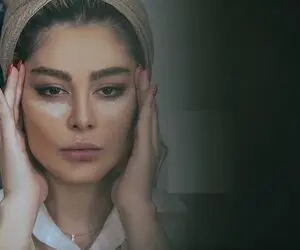عکس خاص سحر قریشی بازیگر زیبا ایرانی در برف