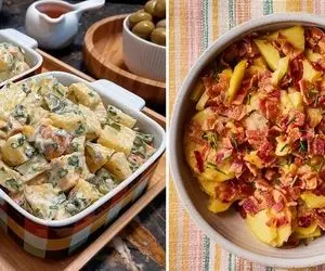 طرز تهیه سالاد سیب زمینی آلمانی / طعمی متفاوت و عالی که به امتحان کردنش می ارزه