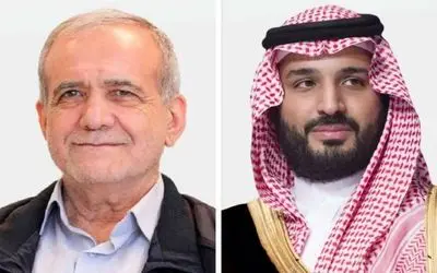 پیام پزشکیان به بن‌سلمان قبل از دیدار با ترامپ!