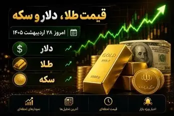 قیمت دلار، طلا و سکه امروز چند شد؛ آیا موج جدید افزایش قیمت آغاز شده است؟