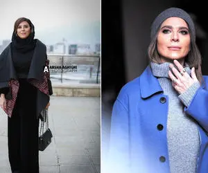 سحر دولتشاهی دارک پوش و جذاب؛ عروس شجریان چه تو می خواهم زنده بمانم چه فجر شیک پوشه!