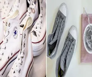 چطوری کانورس‌ مثل روز اول تمیز کنیم؟/ راز شستن کتونی کانورس بدون خراب شدنش