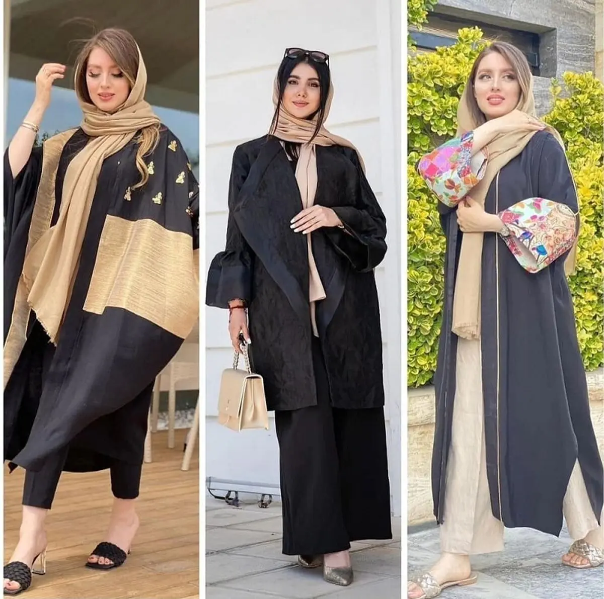 مانتو مشکی
