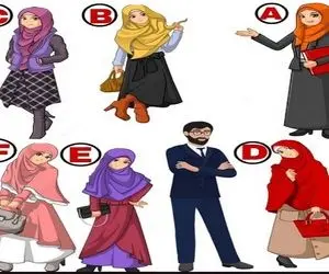 هوش تصویری؛ اگه ادعای باهوشی داری جنگی بگو استاد نامزد کدوم از دانشجوهای خانمه؟