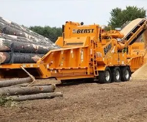 ماشین های پرشگفت؛ ماشین آلاتی که جَلدی جنگل رو با خاک یکسان می کنن/ یه پا چوب چرخ کٌن