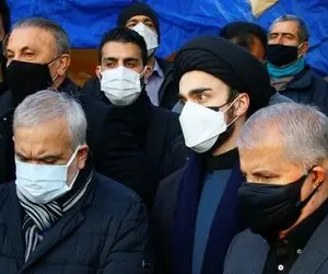 (عکس) نتیجه امام خمینی در خاکسپاری علی انصاریان