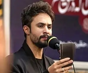 آواز احساسی؛ وقتی راغب سوزناک برای امام حسین و ایران میخونه 