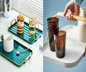 سینی‌ هایی که پذیرایی رو جذاب‌ تر می‌ کنن/ با این سینی مهمونا چای بخورن را کلاس!