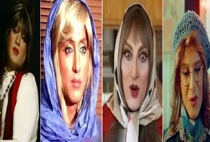 کدام بازیگر مرد در سینمای ایران زن خوشگل و جذاب تری بوده؛ از ریش و سیبیل تا ماتیک زدن