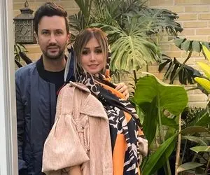 خلوت دو نفره شاهرخ استخری و همسرش در کافی شاپ!