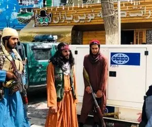 (عکس) تیپ اسپرت عضو خوشتیپ طالبان 170 میلیون آب خورد!