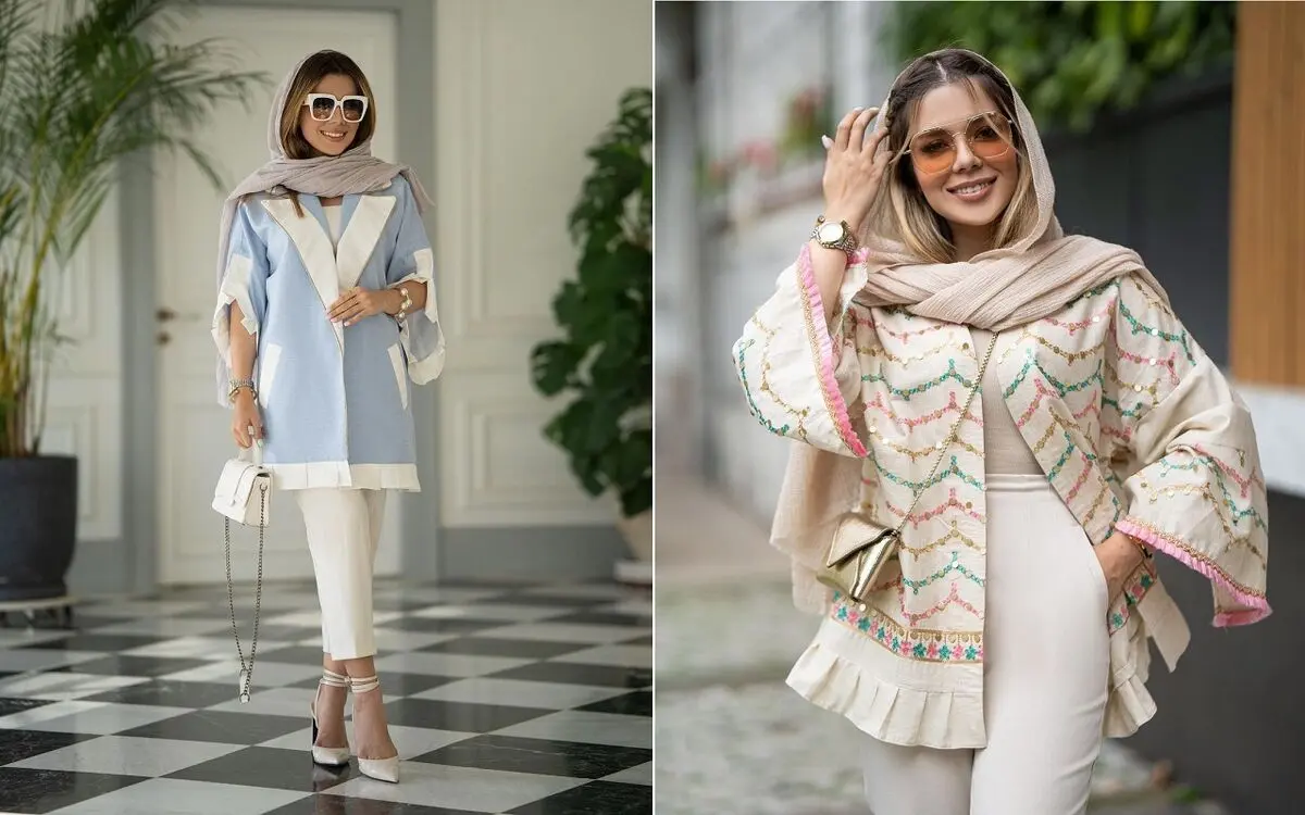 عکس مانتو عروسکی
