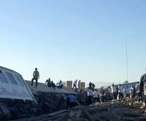خروج قطار تهران به کرمان از ریل؛ آخرین وضعیت مسافران