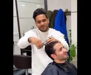 آواز دلی؛ آرایشگری که با این حرکتش جهانی شده فقط ایکنه مشتری رفته تو اغماء گردنش شکست